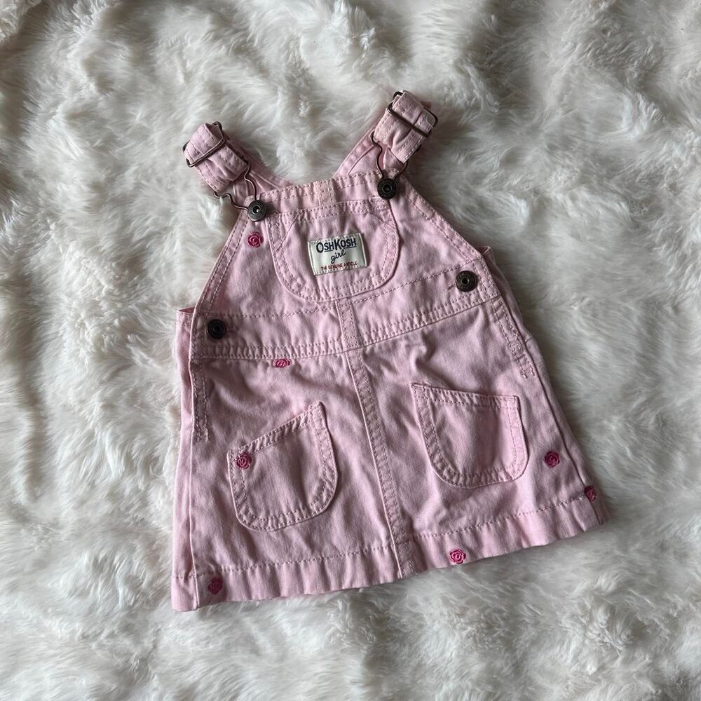 Oshkosh-b-gosh Women's Pink Dungarees-overalls